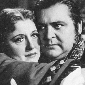 Katharine Alexander as Anna Sutter and Edward Arnold as John Sutter in Sutter's Gold (1936)