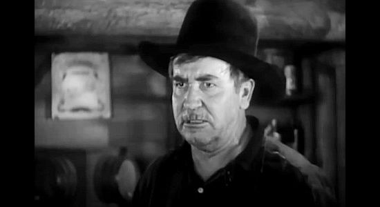 Noah Beery as Jed Colby, fresh out of jail for killing a member of the Hayden clan and thirsting to kill more in To the Last Man (1933)