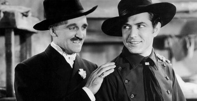 Wyndham Standing as Jack Tunston with Johnny Mack Brown as Billy in Billy the Kid (1930)