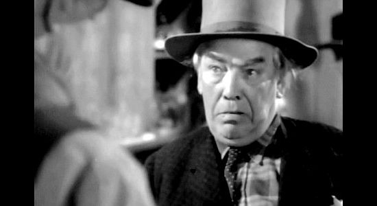 Roger Imhof as the sheriff, confused by what it means to be born under Capricorn in Three Godfathers (1936)