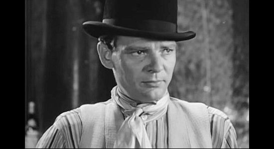 Russell Hopton as Luther Johnson, explaing why he shot one of the Northrup brothers in Law and Order (1932)