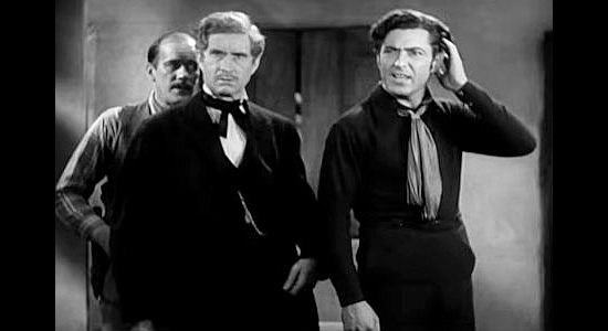 Russell Simpson as Angus McSween and Johnny Mack Brown as Billy in Billy the Kid (1930)
