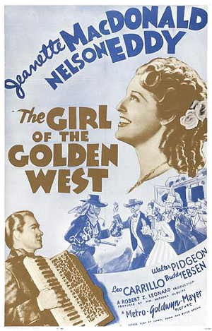 The Girl of the Golden West (1938) poster
