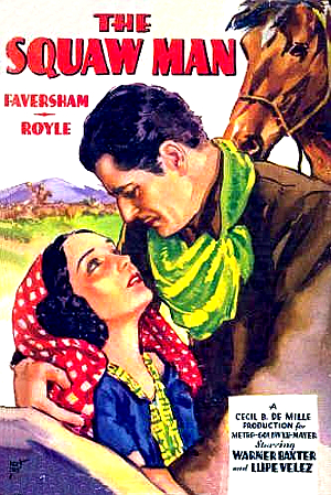The Squaw Man (1931) poster 
