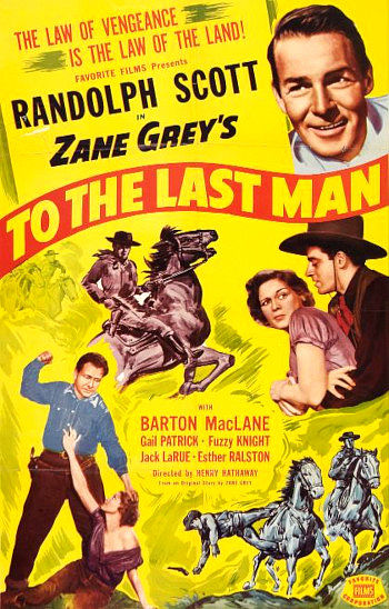 To the Last Man (1933) poster