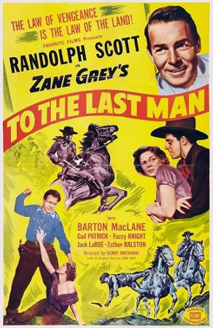 To the Last Man (1933) poster
