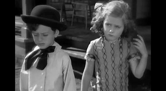 Wally Albright as Robert Standish Jr. and Marilyn Knowlden as Frances Standish in The Conquerors (1932)