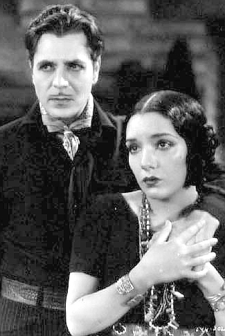 Warner Baxter as Jim Carston and Lupe Velez as Naturich in The Squaw Man (1931) 