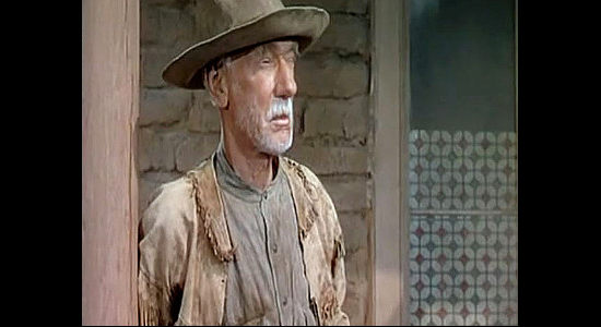 Clem Bevans as Dad, the old-timer who watches over the ghost town that serves as one of Faringo's bases of operations in Relentless (1948)