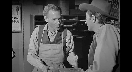 Harry Carey Jr. as Prentice McComber, the other man who takes an interest in Thor in Pursued (1947)