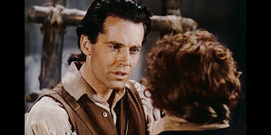 Henry Fonda as Gilbert Martin, about to embark on a dangerous mission in Drums Along the Mohawk (1939)