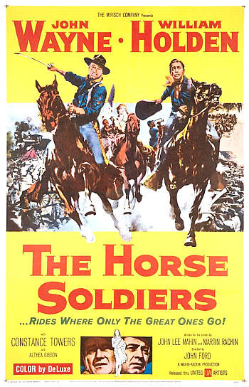 Horse Soldiers (1959) poster
