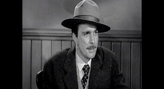 Ian MacDonald as Walt Shipley, the man Connie hopes to marry until her father helps chase him out of town in Ramrod (1947)