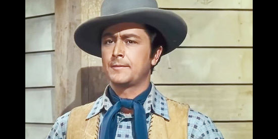 Robert Young as Richard Blake, the Easterner who joins the telegraph line expedition in Western Union (1941)