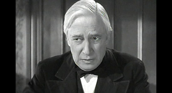 Samuel S. Hinds as Judge Horace Stillman, wrapped up in McNamara's claim jumping scheme in The Spoilers (1942)