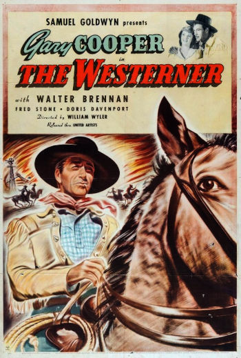 The Westerner (1940) poster