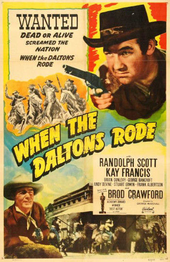 When the Daltons Rode (1940) poster