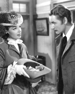 Ann Sheridan as Georgia Moore with Errol Flynn as Mike McComb in Silver ...