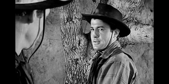 Dean White as Billy the Kid, deciding it's time to part ways with Sundance in Return of the Bad Men (1948)