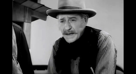 Henry O'Neill as Cyrus Holliday, Kit's dad and owner of a freighting business in Santa Fe Trail (1940)