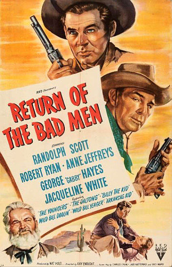 Return of the Bad Men (1948) poster