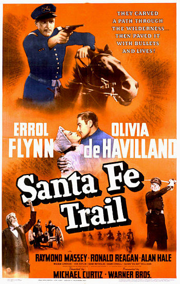 Santa Fe Trail (1940) poster