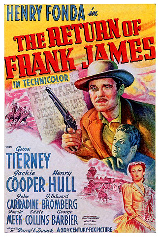 The Return of Frank James (1940) poster 