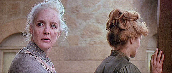 Ann Thomson as Delilah Fitzgerald, the whore whose face is cut in Unforgiven (1992)