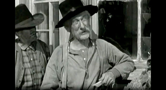 Clem Bevans as Chuckawalla, the old-timer convinced there are more borax deposits to discover in Death Valley in 20 Mule Team (1940)