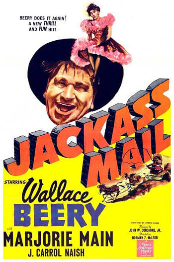 Jackass Mail (1942) poster