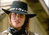 Kelly LeBrock as Donnie in Hard Bounty (1993)