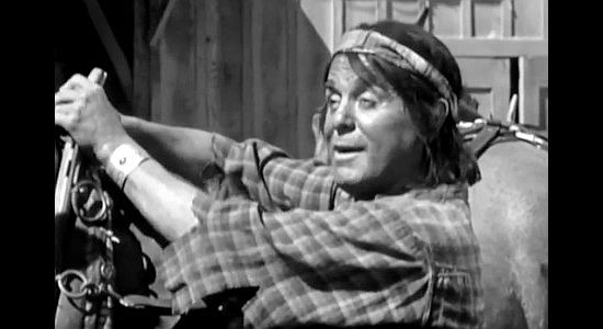 Leo Carrillo as Piute Pete, swamper for Bill Bragg when he heads to the salt mines in 20 Mule Team (1940)