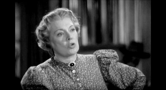 Marjorie Rambeau as Josie Johnson, trying to get Bill Bragg to pay his debt in 20 Mule Team (1940)