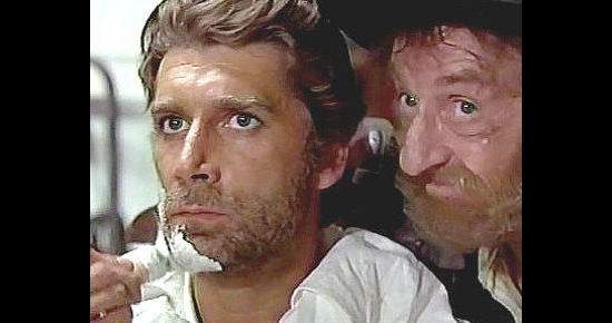 Alex Cord as Clay McCord and Antonio Vico as Jonas in A Minute to Pray, a Second to Die (1968)