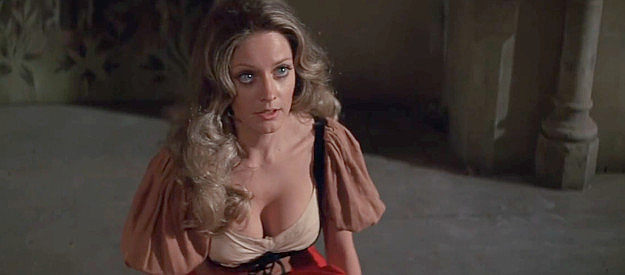 Anne Randall as Daphne, the seducable Medieval servant girl in Westworld (1973)