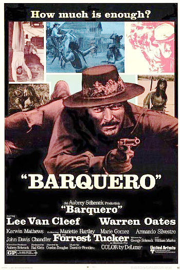 Barquero (1970) poster