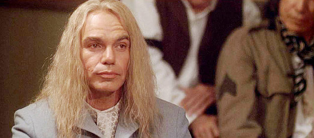 Billy Bob Thornton as Brig. Smalls, one of the men escorting Adalyne to Dunfries waystation in South of Heaven, West of Hell (2000)