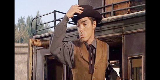 Dal Jenkins as a gunman named Dancer, making a short-lived visit to town in Invitation to a Gunfighter (1964)