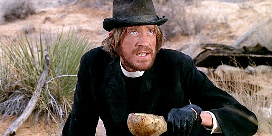 David Warner as Joshua, the traveling reverend who stumbles upon Cable's find in The Ballad of Cable Hogue (1970)
