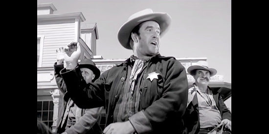 Dick Rich as Deputy Butch Mapes, lending an air of authority to the lynch mob in The Ox-Bow Incident (1943)