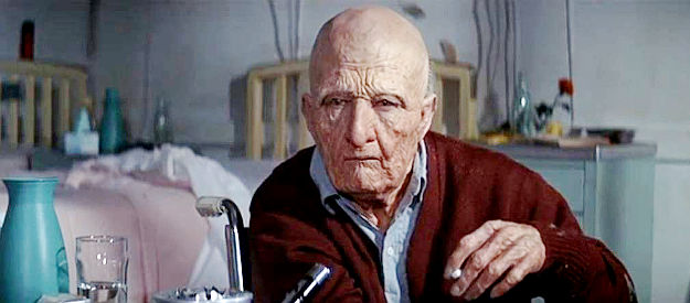 Dustin Hoffman as Jack Crabb, at 121 years old and telling tales of his Wild West experience in Little Big Man (1970)