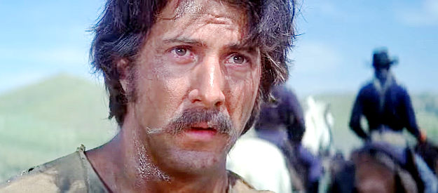 Dustin Hoffman as Jack Crabbs, warning Custer about the danger he's facing in Little Big Man (1970)
