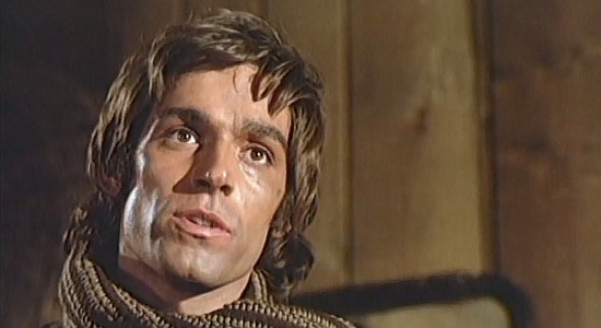 Fabio Testi (Stet Carson) as Jack Ronson (Sartana) in One Damn Day at Dawn, Django Met Sartana (1970)