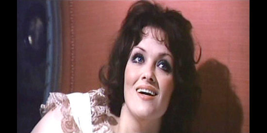 Femi Benussi as the Italian mistress in Stranger and the Gunfighter (1974)