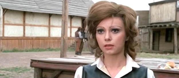 Gely Genka as Polly Whitaker in The Price of Death (1972)
