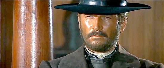 Glauco Onorato as Finch, Honey Fisher's top gunman in Boot Hill (1969)