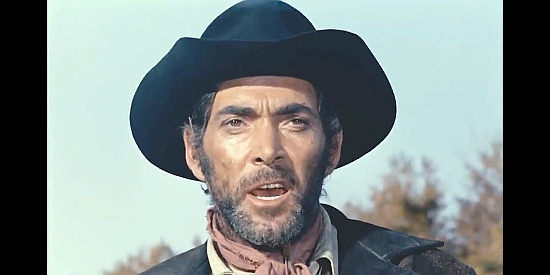 Guido Lollobrigida (Lee Burton) as Jonathan Abbott, one of the men Django saves from a hangman's noose in Django Prepare a Coffin (1968)