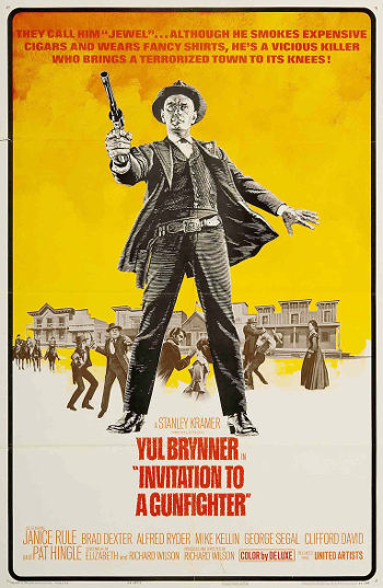 Invitation to a Gunfighter (1964) poster