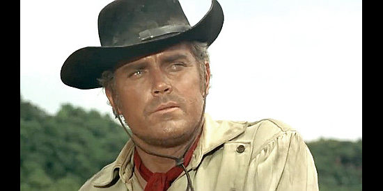 Jeffrey Hunter as Joe Collins, the former officer leading the attempt to rescue Paul Martin in Find a Place to Die (1968)