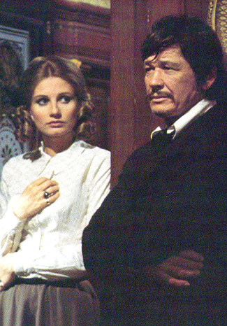Jill Ireland as Marica Scoville and Charles Bronson as John Deakin Breakheart Pass (1974)